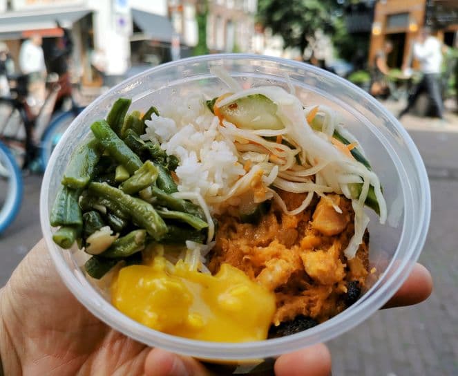 De Pijp Self-Guided Food Tour Surinamese food