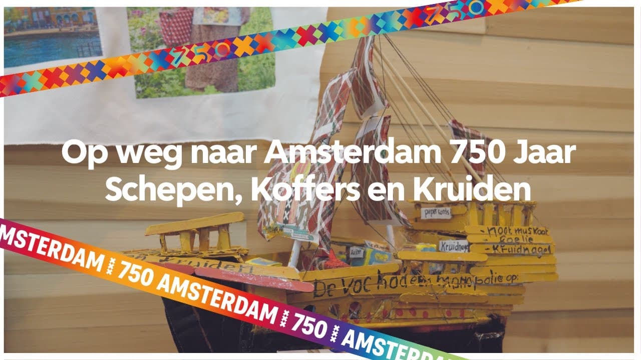 Op weg naar Amsterdam 750 Jaar | Schepen, Koffers en Kruiden | Uit in Amsterdam - Video thumbnail