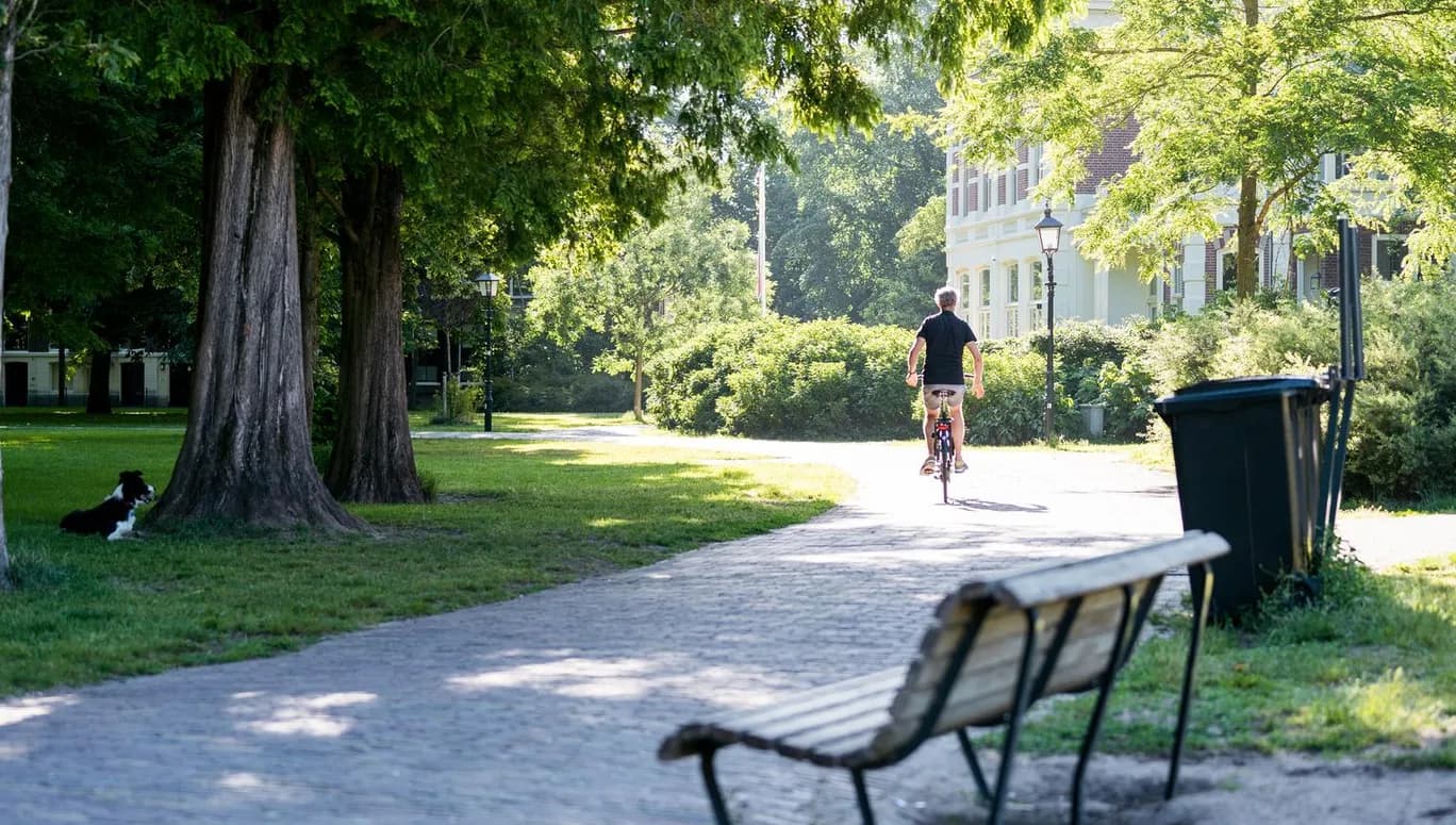 The Frederikspark in Haarlem.