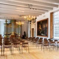 Luther Museum Amsterdam church interiors with organ