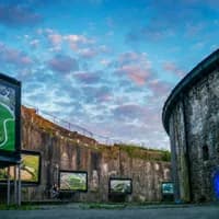 Exhibition inside Forteiland Pampus