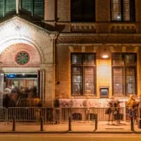 People in line for Paradiso during Amsterdam Dance Event (ADE) 2022.