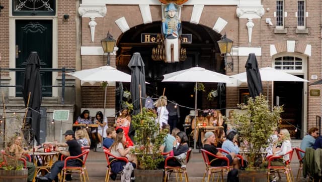 Proeflokaal van Wees café-restaurant terrace