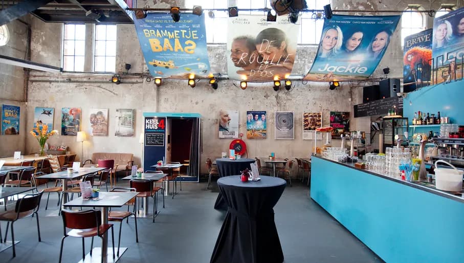 Het Ketelhuis cinema cafe bar in Westerpark