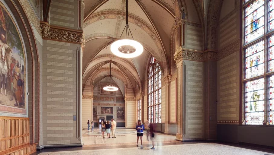 Rijksmuseum the front hall