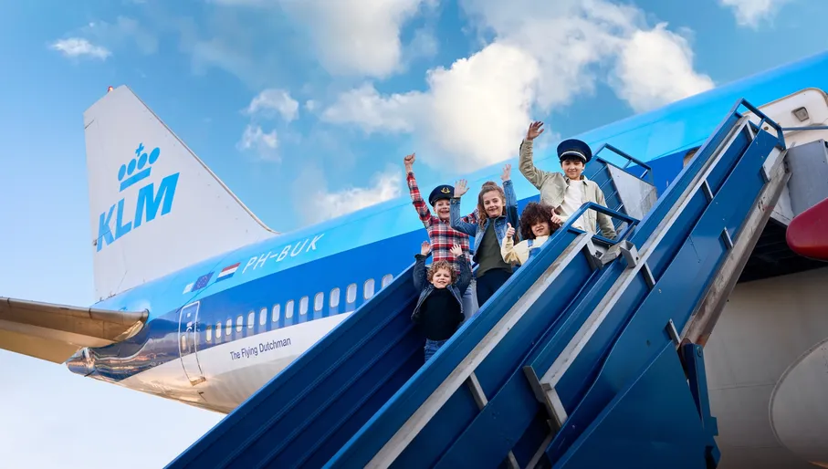 Aviodrome museum kids enjoying and learning about aviation