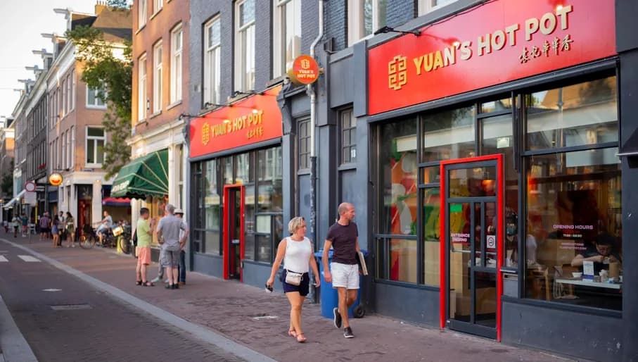 Yuan's Hot Pot Chinese restaurant exterior