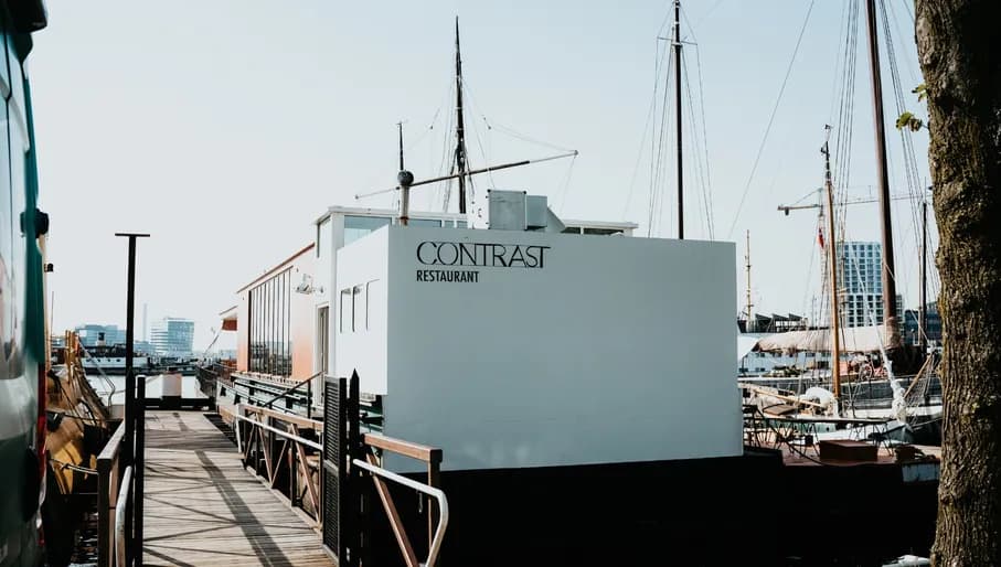 Contrast restaurant exterior