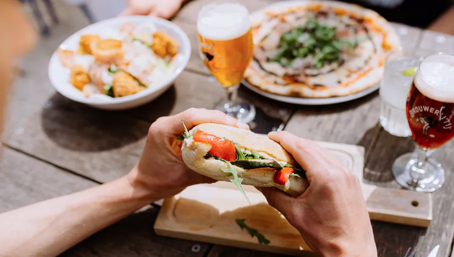 'T Blauwe Theehuis signature dishes