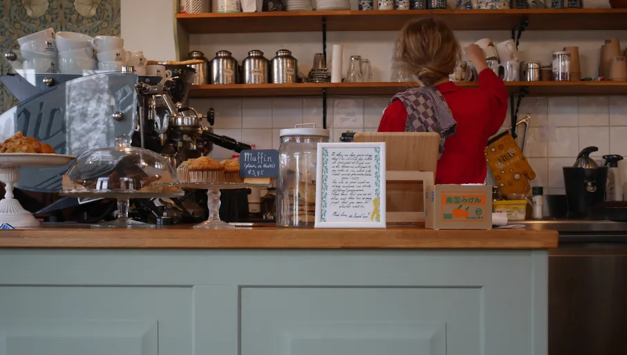 Koffie ende Koeck café interior