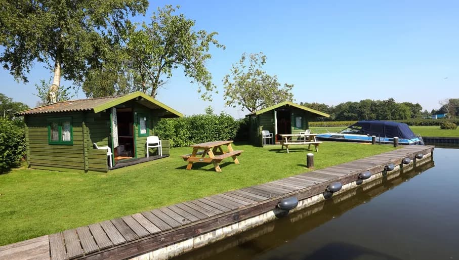 exterior of hikers cabin