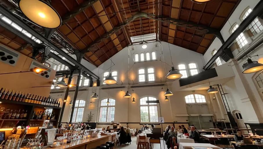 Café Restaurant Amsterdam interior.