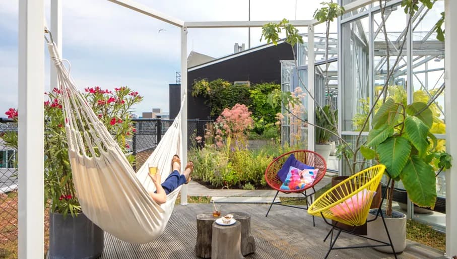 Zoku rooftop terrace