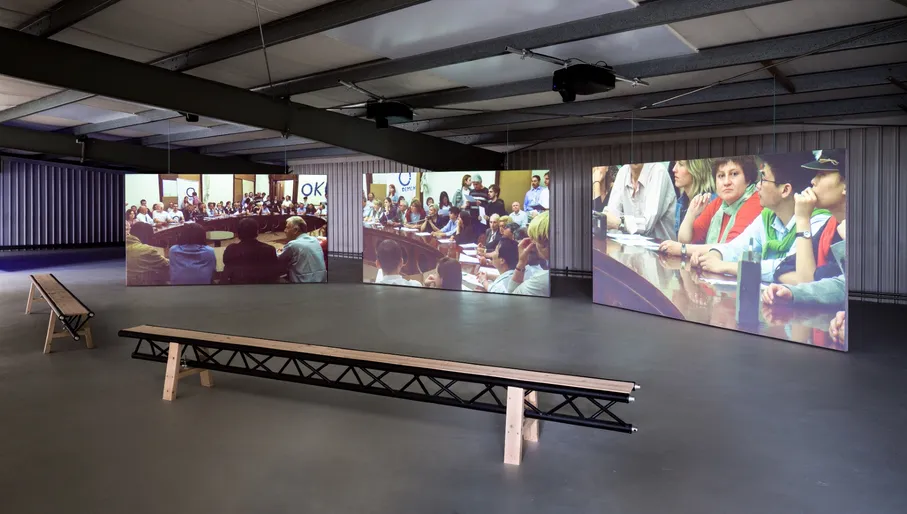 On the Inside exhibition from Aernout Mik