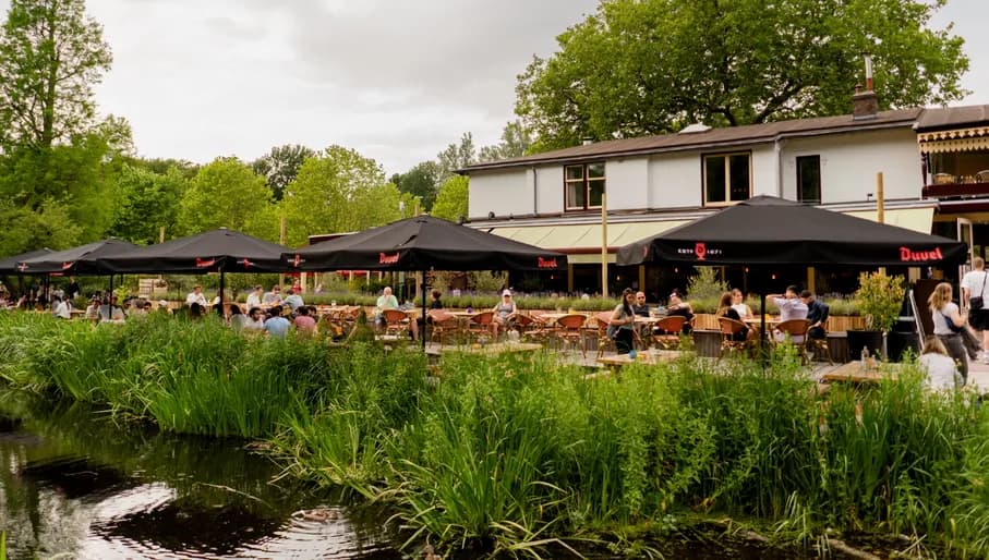 Groot Melkhuis café-restaurant terrace