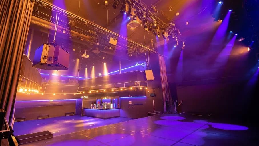 p60 gig venue Amstelveen interior and exterior