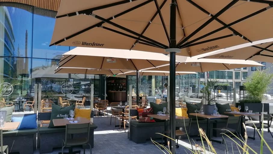 The Traveller restaurant terrace