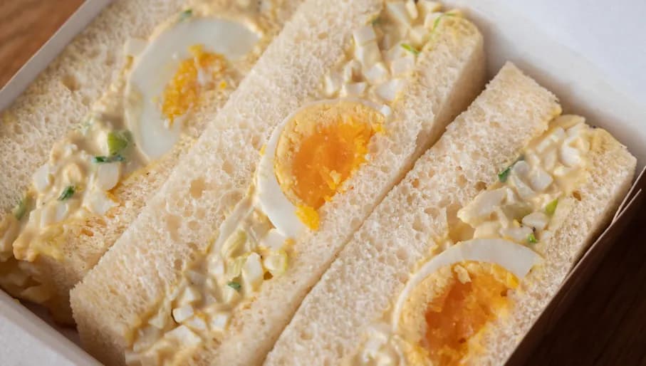 Egg salad sando from Ranchi