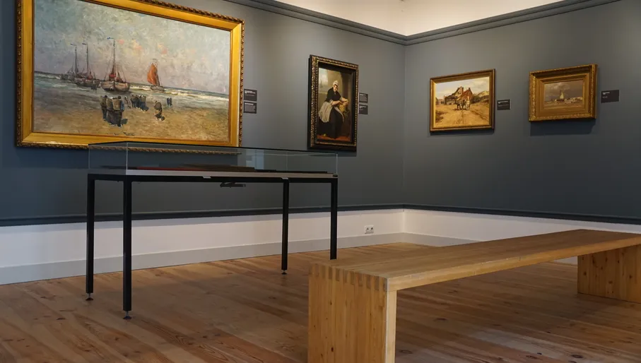 Art gallery in Zandvoorts Museum in Zandvoort