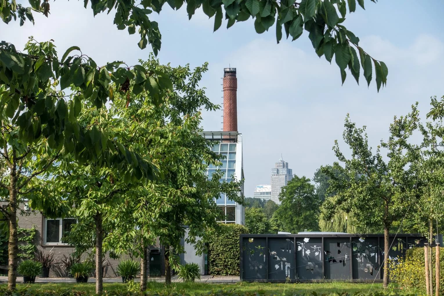 Restaurant de Kas greenhouse and gardens in Park Frankendael