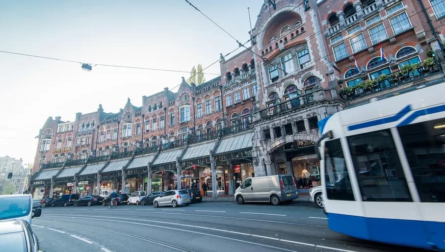 Tram-Streetview Raadhuisstraat