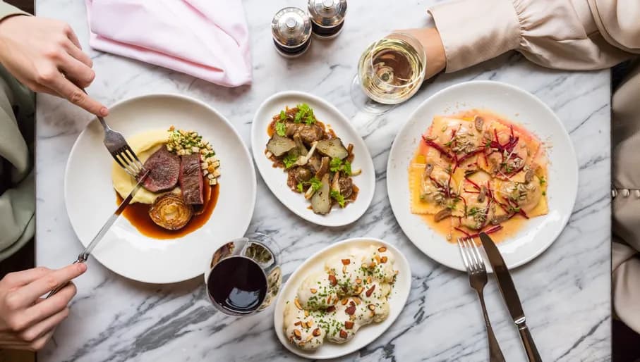 Pulitzer hotel, Jansz restaurant signature dishes