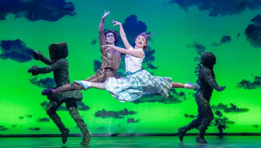 EDWARD SCISSORHANDS, , Original Story – Tim Burton, Director and Choreographer – Mathew Bourne, Designer – Lez Brotherston, Lighting – Howard Harrison, New Adventures, Theatre Royal, Plymouth,2023, UK, Credit: Johan Persson - www.perssonphotography.com /