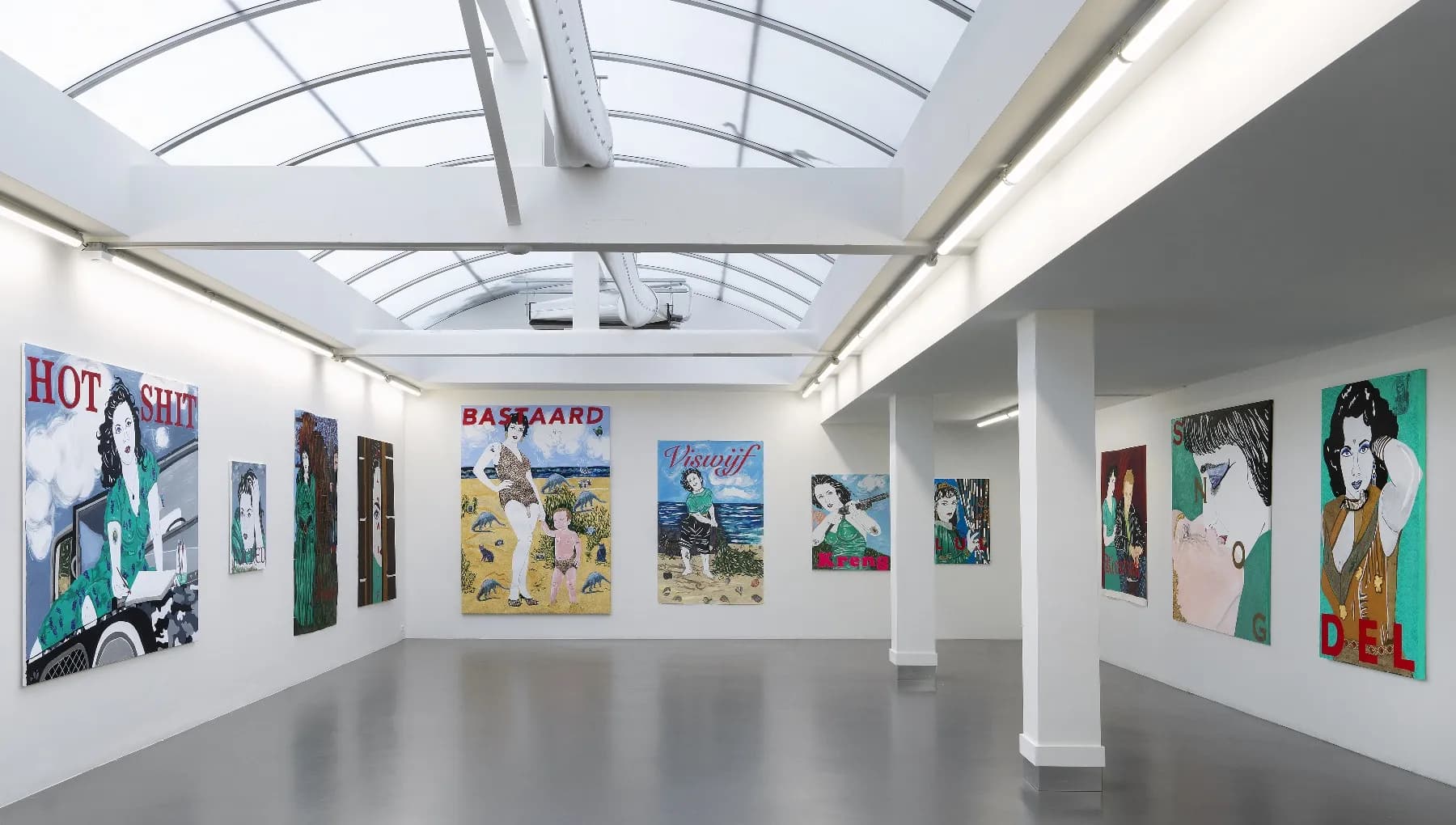 A Rose is a Rose is a Rose exhibition from Kathe Burkhart 2022